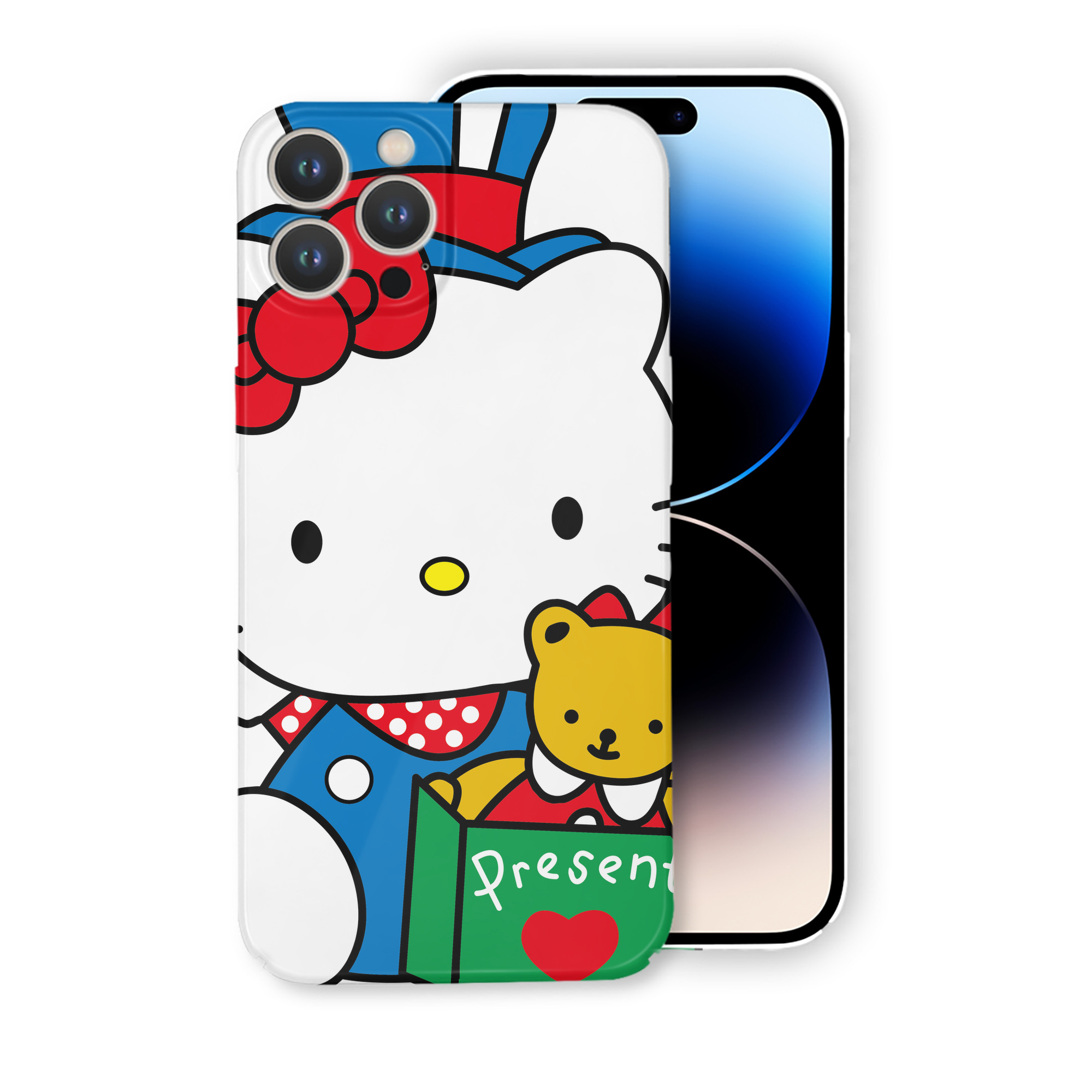 （画像用） Hello Kitty ハローキティ 【iPhone 14シリーズ対応】ハードケース